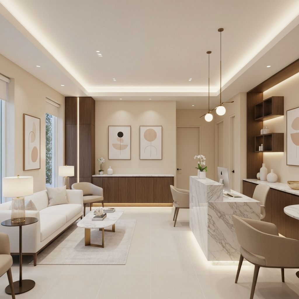 Interior da Clínica Lumière